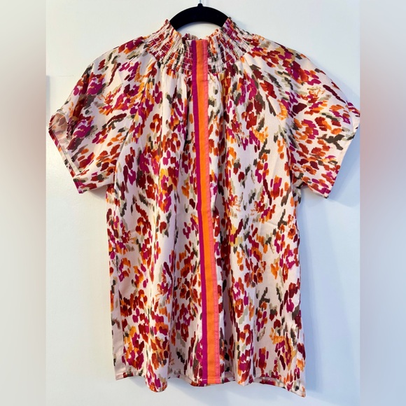 THML Colorful Abstract Print Blouse - Picture 1 of 4